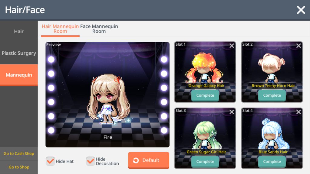 MapleStory M personalization