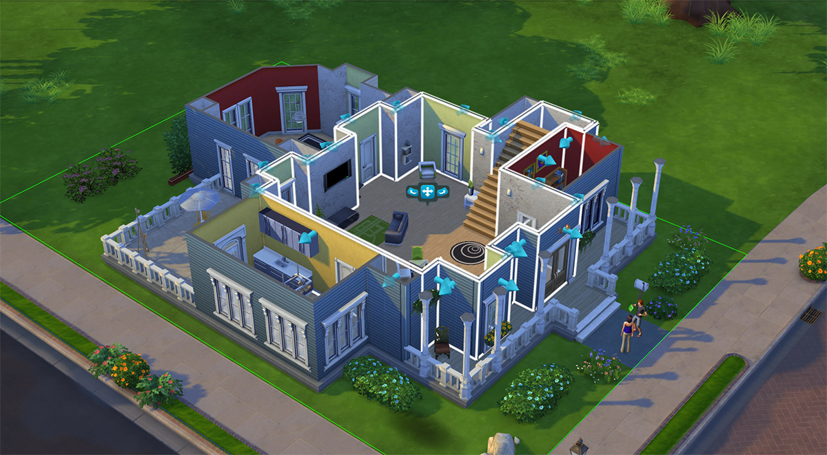 The Sims 4 building dream home