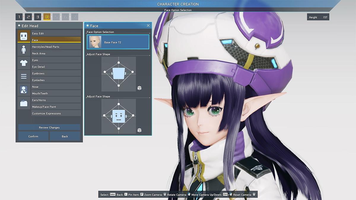 Phantasy Star Online 2 New Genesis character customization