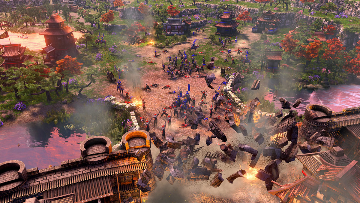 Age of Empires III: Definitive Edition revamped graphics and audio