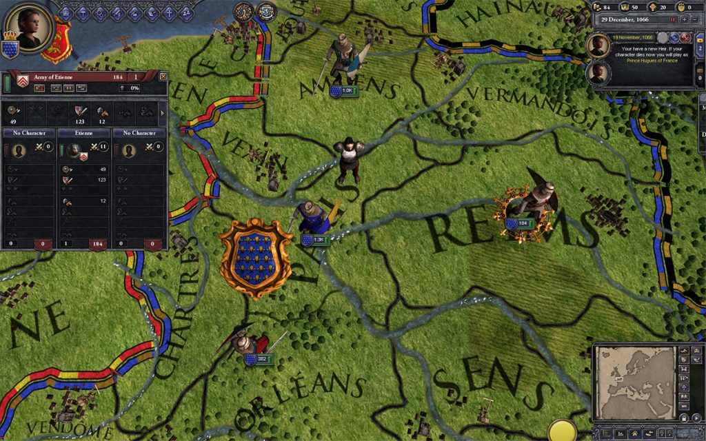 Crusader Kings II maintain order