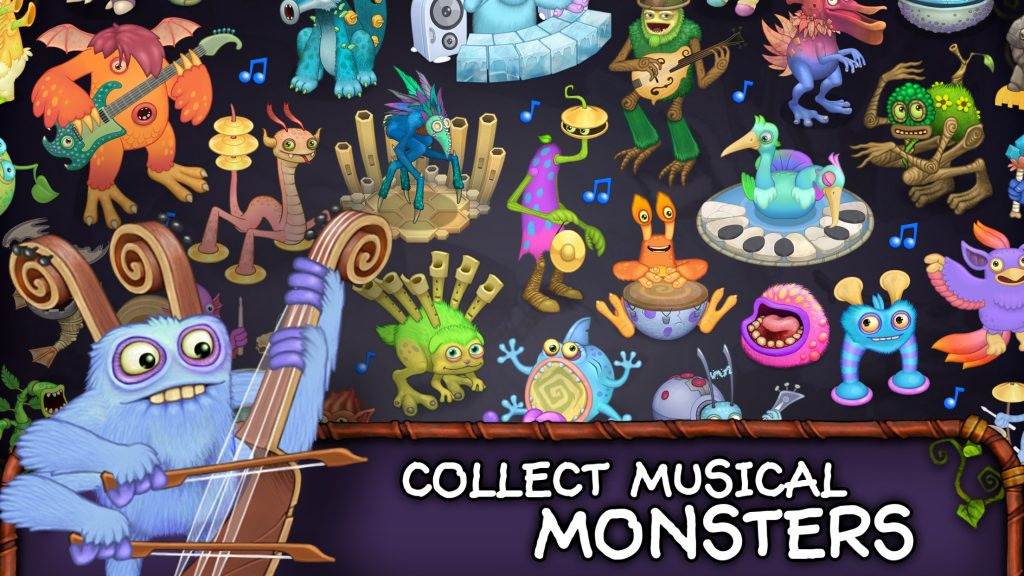 My Singing Monsters art of collecting monsters