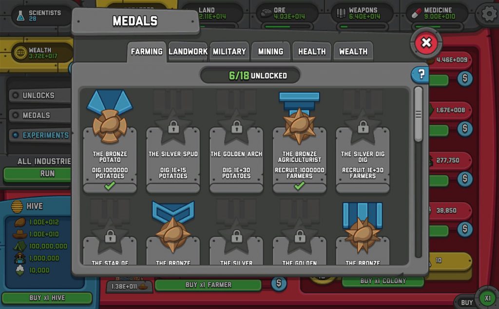 AdVenture Communist earn medals