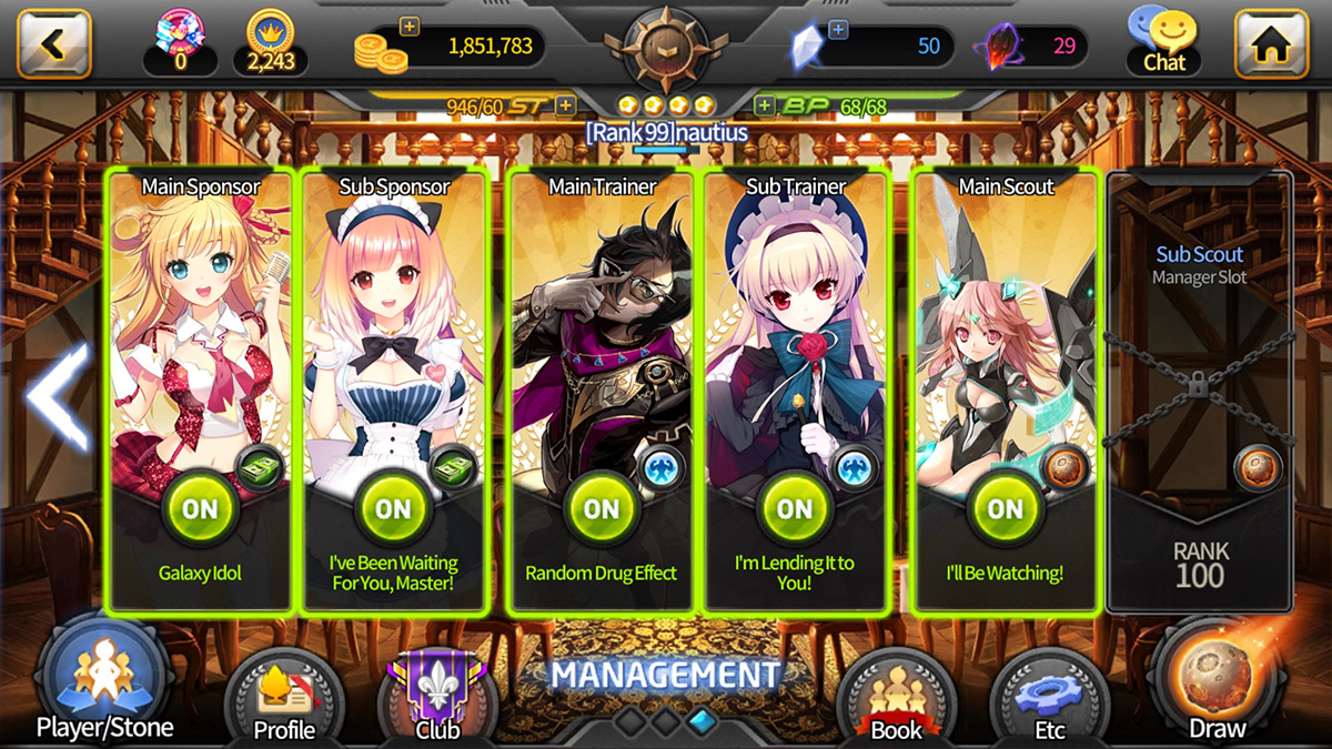 Soccer Spirits dream team