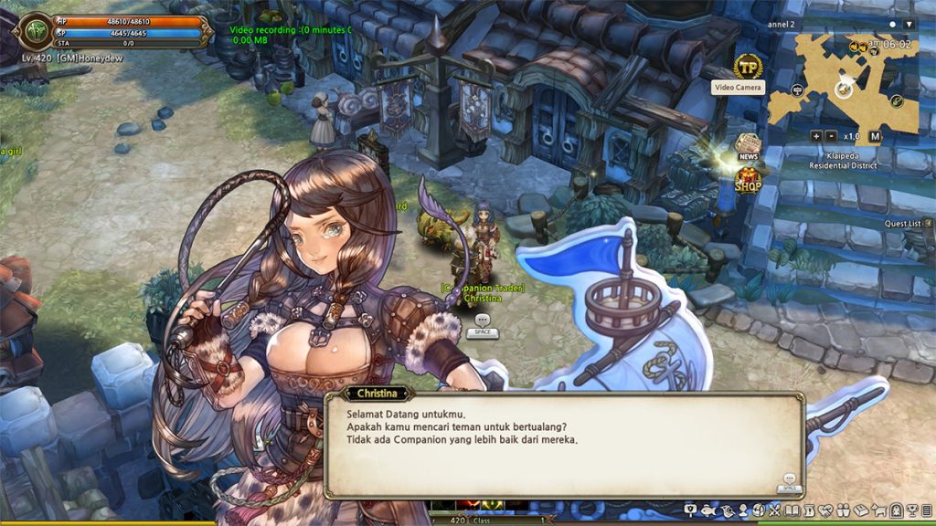 Tree of Savior massive world