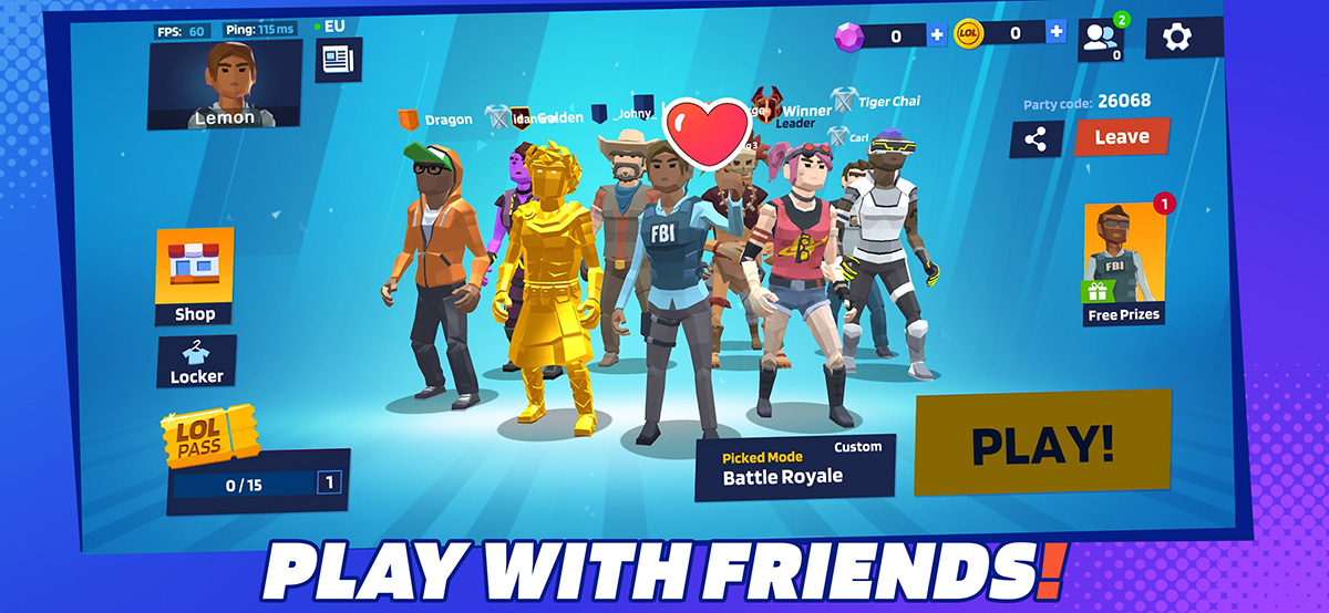 1v1.LOL play with friends