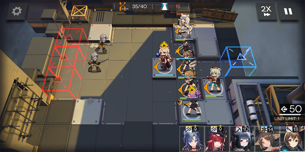 Arknights tactical depth