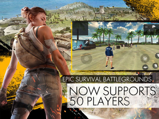 Free Fire epic survival battlegrounds