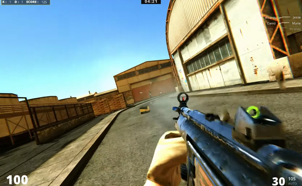 NAKA Strike FPS in a web browser