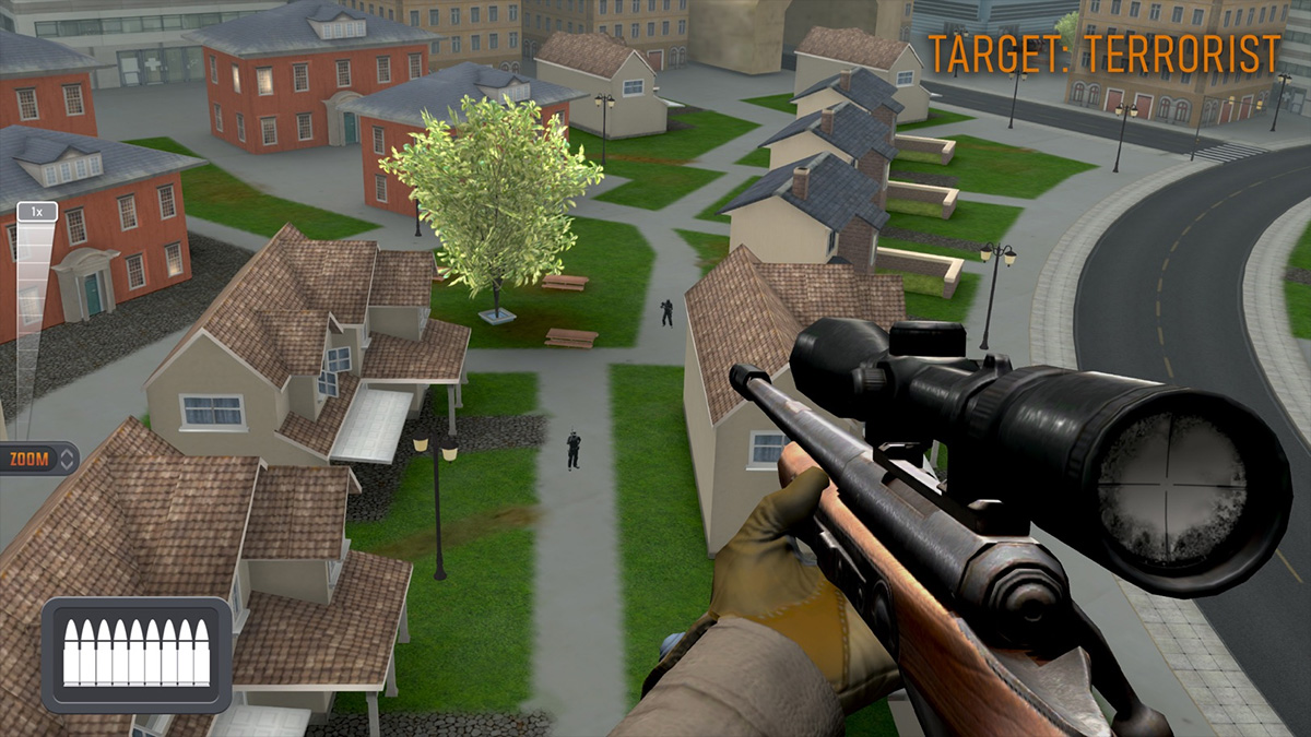 Sniper 3D Assassin easy controls