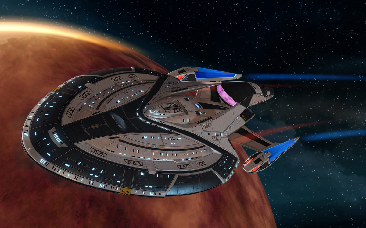 Star Trek Online space combat