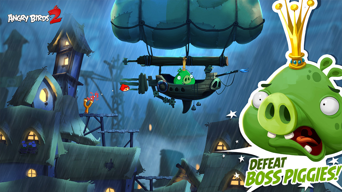 Angry Birds 2 defeat boss piggies