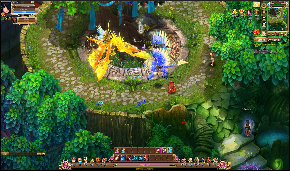 Crystal Saga II world overlord battles