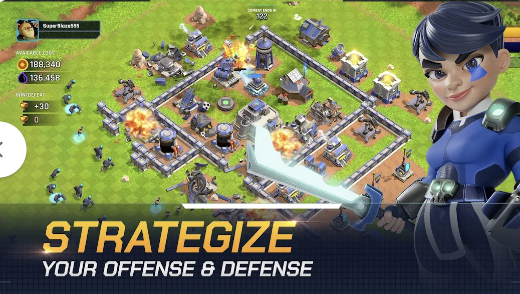 Heroes of Mavia strategize your offense and defense