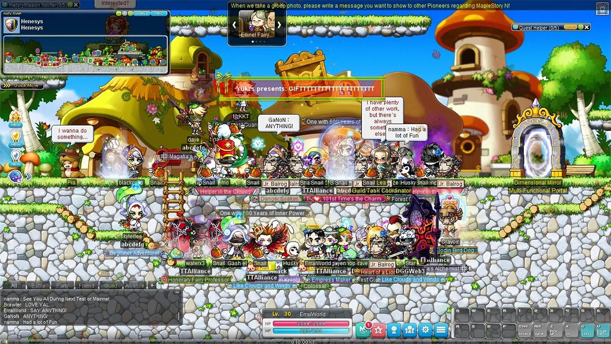 MapleStory Universe quests